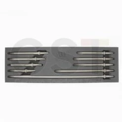 Vibration Hammer Tapered Punch Adaptors, 9-Piece