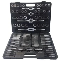 110-Piece Metric & SAE Tap + Die Set