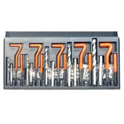 131-Piece Thread Repair Set; M5-M12
