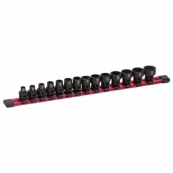 Impact Sockets, 14-Piece Extra Stubby Hex Shanked 3/8”dr 6-19mm