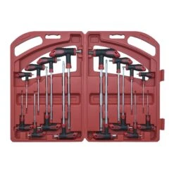 16-Piece T-Handle T-Star & Hexagon