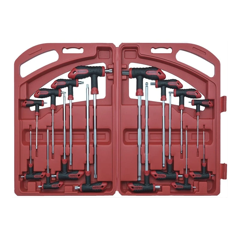 16-Piece T-Handle T-Star & Hexagon 3 16-Piece T-Handle T-Star & Hexagon