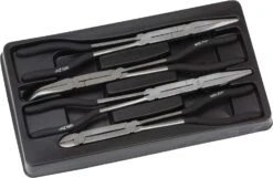 4 Piece Long Nose Double Joint Plier Set