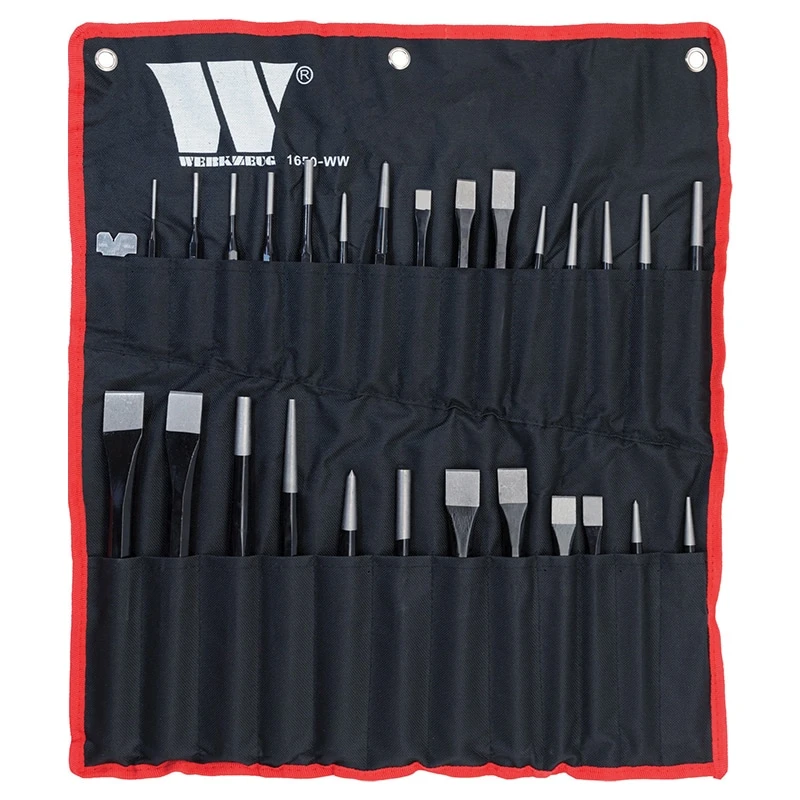 28-Piece Heavy Duty Punch & Chisels 3 28-Piece Heavy Duty Punch & Chisels