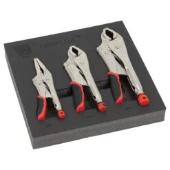 3-Piece Grip-Lok™ Locking Plier Set