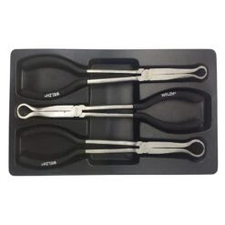 3-Piece Long Round Nose Spark Plug Pliers