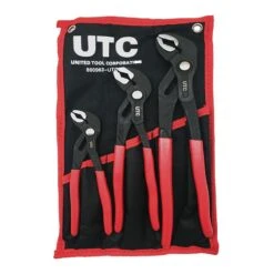 3-Piece Water Pump Pliers With Locking Function