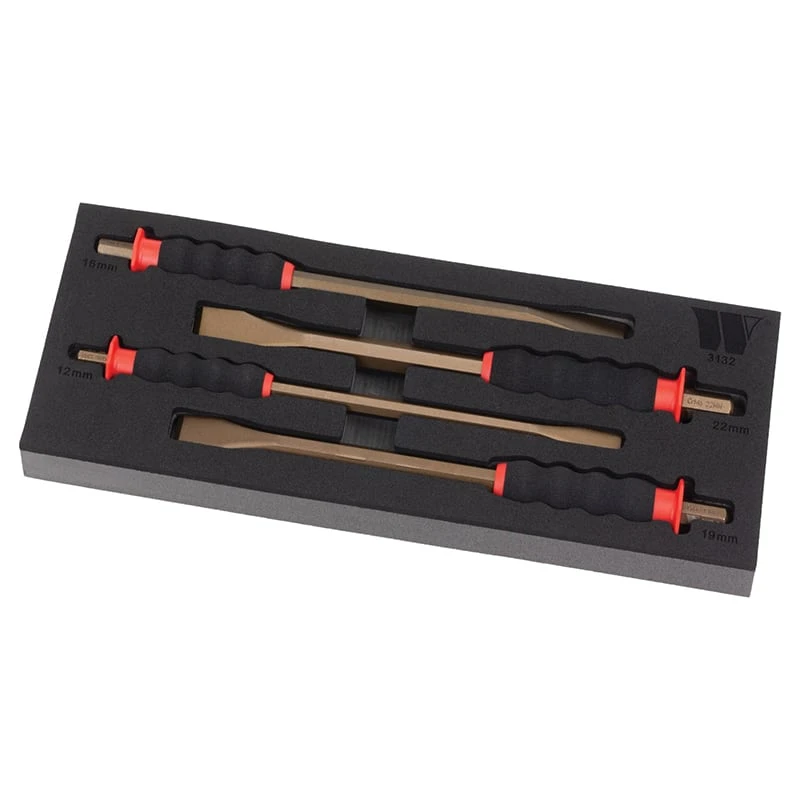 4-Piece Long Cold Chisel Set 3 4-Piece Long Cold Chisel Set