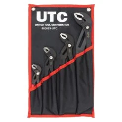 4-Piece Water Pump Pliers With Locking Function