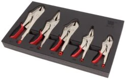5-Piece Grip-Lok™; Multipile Locking Plier Set