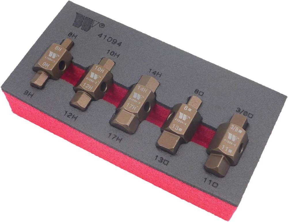 5-Piece Male Drain Plug Key Set 3 5-Piece Male Drain Plug Key Set