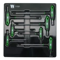 7-Piece L-Handle Tamper Torx & Torx Set T10-T40 S2