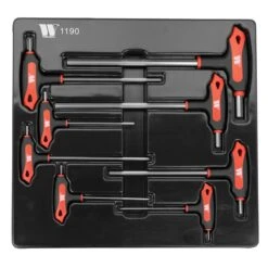 8-Piece L-Handle Hex Key Set 2-10mm S2