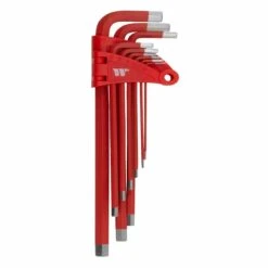 9-Piece Extra Long L-Type Key Set, Hex H1.5-H10
