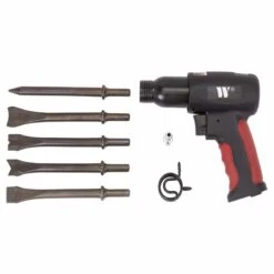 Air Hammer Kit; Composite Including 7-Piece Chisel Set