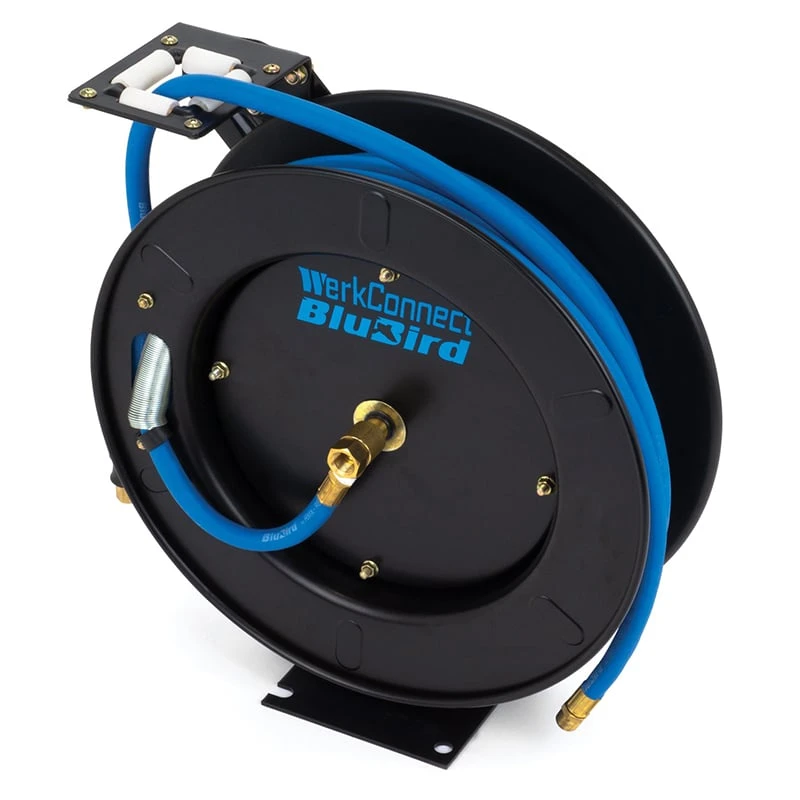 Air Hose Reel 15M With Blue Bird Hose; Retractable 3 Air Hose Reel 15M With Blue Bird Hose; Retractable