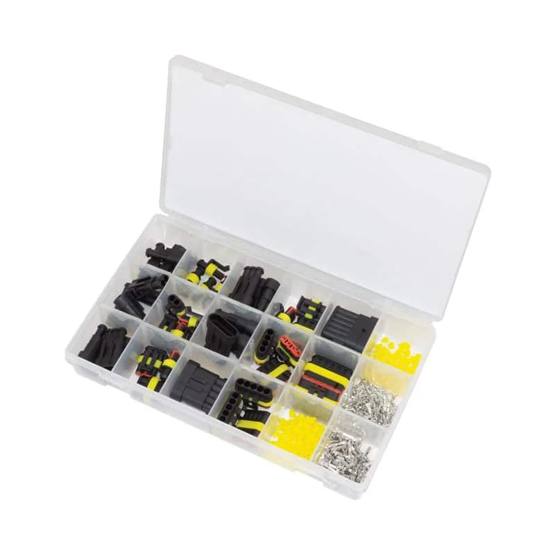 Assorted Automotive Electric Supaseal Connector Kit 425-Pieces 3 Assorted Automotive Electric Supaseal Connector Kit 425-Pieces