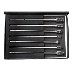 Burrs; Carbide, Long, 7-Piece