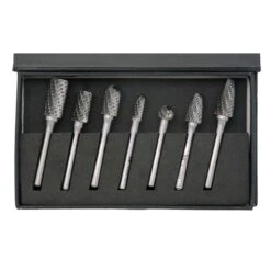 Burrs; Carbide, Short, 7-Piece