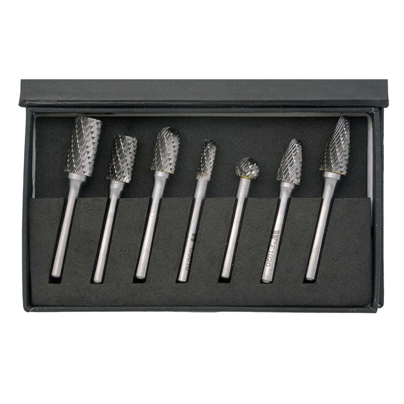 Burrs; Carbide, Short, 7-Piece 3 Burrs; Carbide, Short, 7-Piece