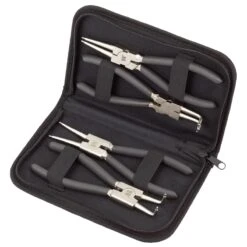 Circlip Plier Set; 4-Piece, 175mm