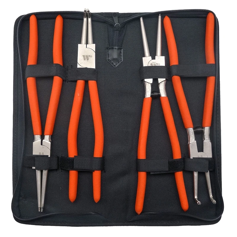 Circlip Plier Set; 4-Piece, 300mm 3 Circlip Plier Set; 4-Piece, 300mm