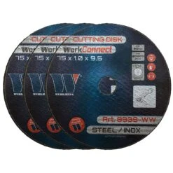 Cutting Disks 75×1.0mm X 9.5mm WerkConnect™ 600-Piece Extra Thin