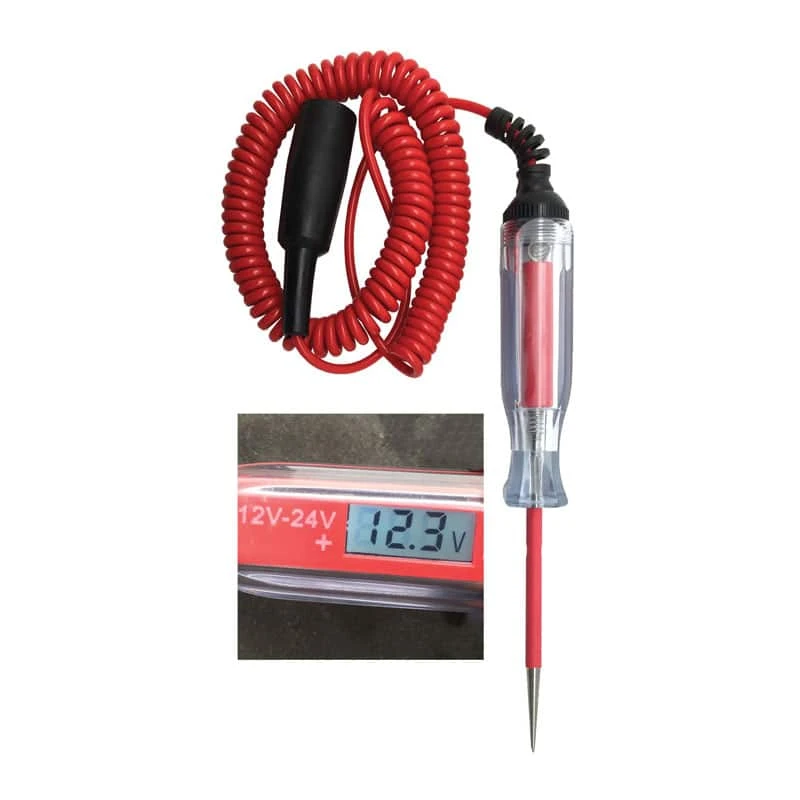 Digital LCD 12-24V Wide Range Circuit Tester 3 Digital LCD 12-24V Wide Range Circuit Tester