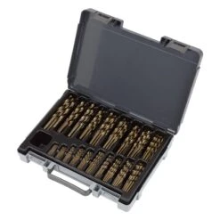 Drill Bit Set; Fully Ground; Cobalt, 170-Piece Set