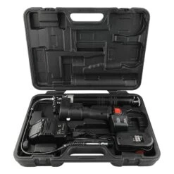 Grease Gun; Cordless 18-Volt, 2.0 Ah