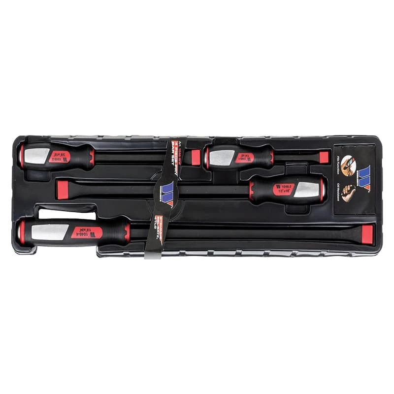 Heavy Duty Pry Bar Set; 4-Piece 3 Heavy Duty Pry Bar Set; 4-Piece