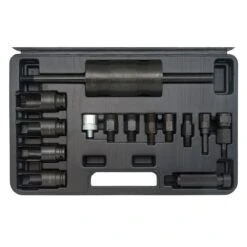 Injector Removal Kit With Slide Hammer And Adapters; 14 Pcs