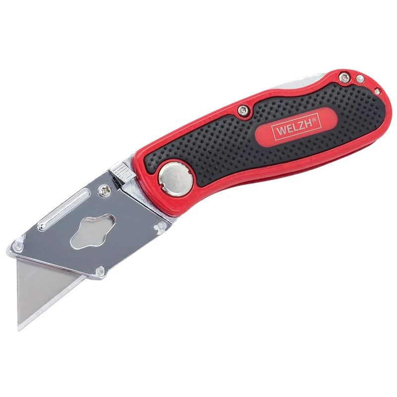 Knife; Folding With Clip, ”Red” 3 Knife; Folding With Clip, ”Red”
