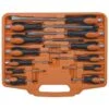 Screwdriver Set; Go-Through, Orange, 12-Piece 1 Screwdriver Set; Go-Through, Orange, 12-Piece -Automotive Tools Store Screwdriver Set Go Through Orange 12 Piece