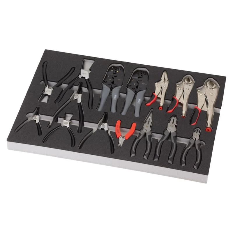 Tool Tray; Multipile Plier Assortment 3 Tool Tray; Multipile Plier Assortment