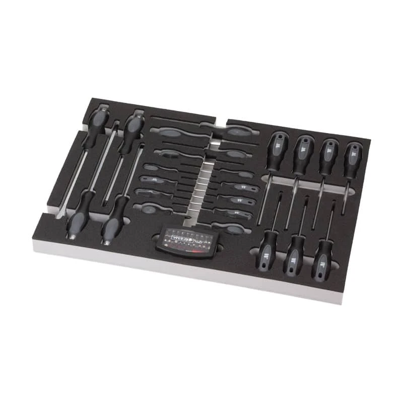 Tool Tray; Screwdriver, Torx-Screwdriver Set & 32-Pc Assortment 3 Tool Tray; Screwdriver, Torx-Screwdriver Set & 32-Pc Assortment
