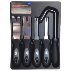 Trim Removal Set; Stainless Steel, 5pcs