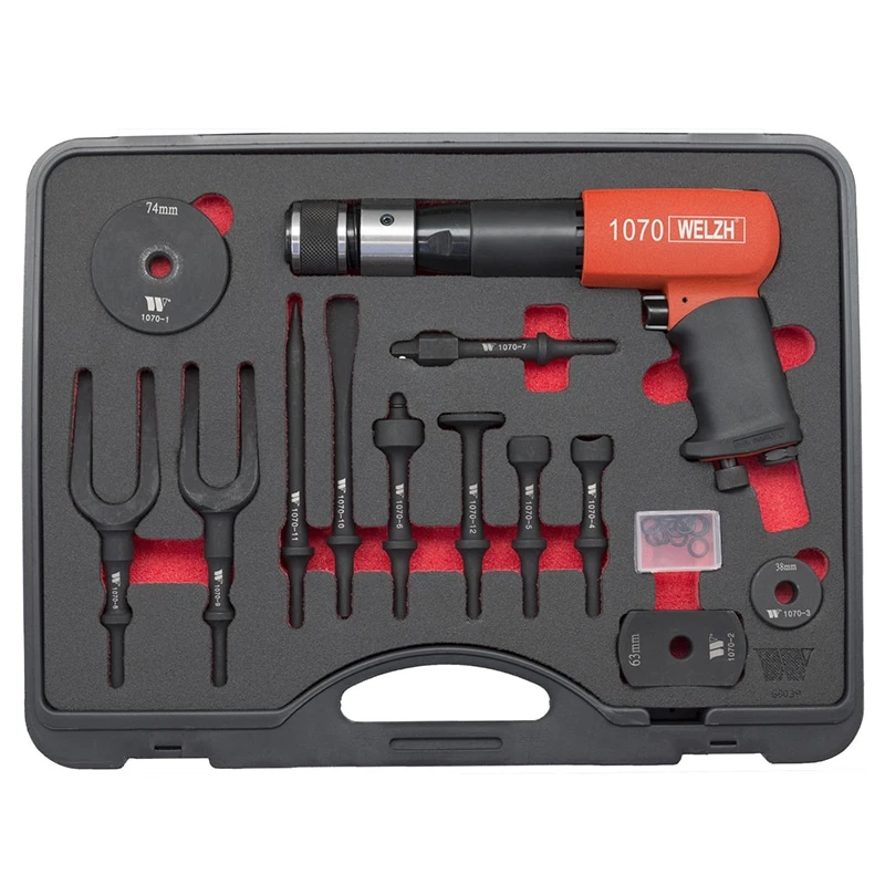 Vibration Hammer & 14-Piece Special Adaptor Set 3 Vibration Hammer & 14-Piece Special Adaptor Set