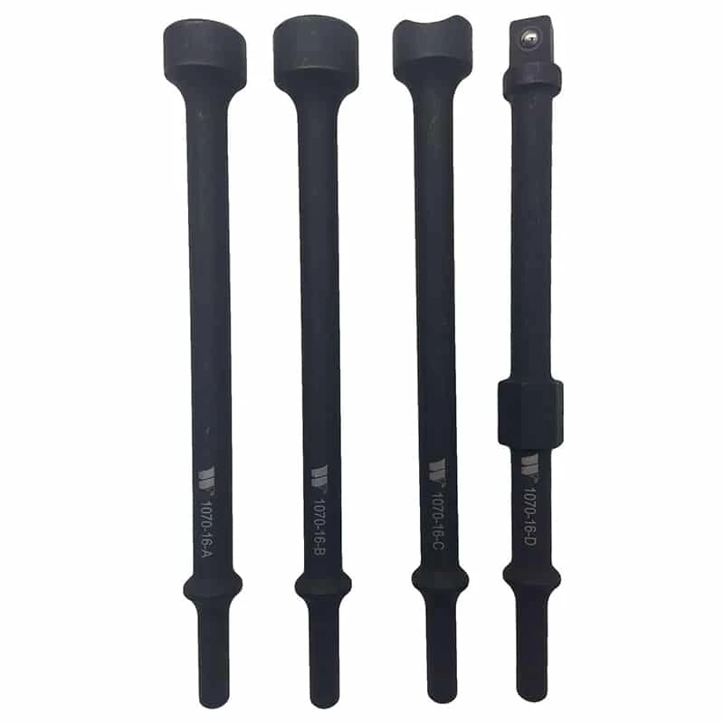 Vibration Hammer Adaptors Extra Long, 4-Piece 3 Vibration Hammer Adaptors Extra Long, 4-Piece
