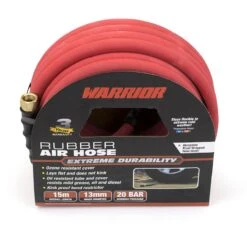 Warrior™ Premium Rubber Air Hose; 3/8” X 15m