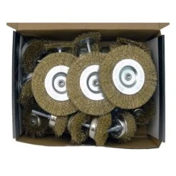Wire Brush Assortment Set; 24-Piece