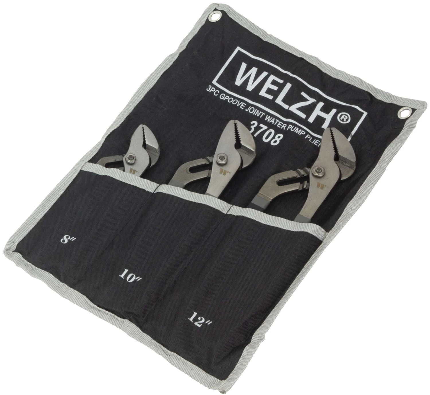 Water Pump Pliers; 3-Piece Set 3 Water Pump Pliers; 3-Piece Set