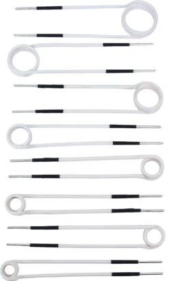 8-piece Induction Coil Set, Flat Type, For Induction Heater